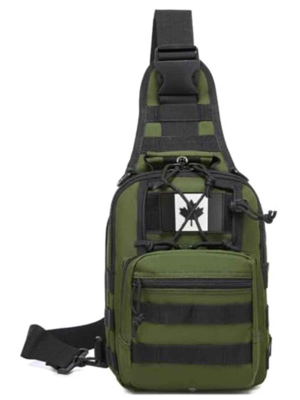 Tactical Sling Backpack Sling Style Waterproof Crossbody Hiking Daypack